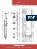 2 0 0 0 / 1 / 2 R C 3 8 - A I R F o R C e 1 / 2: Mountain Bike Hardware - Manual Parts List January 2003