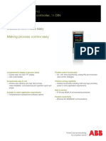 Universal Process Controller, / Din: Controlmaster Cm10