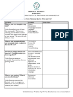 Personal Branding Worksheet