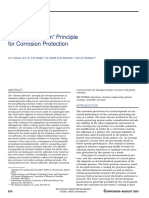 Barrier-Adhesion Principle For Corrosion Prtotection