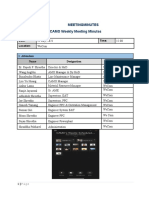 CAMO-AMo-MM Meeting Minutes - 12 July 2021