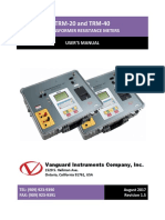 RDC Trm-20-40 User Manual