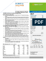 Hampered by Tightening PPKM: Mitra Adiperkasa TBK (MAPI IJ)