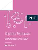 CB Insights Sephora Teardown