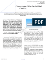 Review Paper On Gearless Power Transmission Offset Parallel Shaft Coupling IJERTV3IS030168