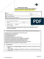 Questionnaire # 2-FGD Focused Group Discussion (FGD) For PMYSDP Phase-IV (Batch-2)