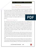 Chapter 1-Introduction To Garment Manufacturing Process