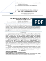 Methods For Detection of Common Adulterants in Food