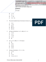 Multiple-Choice Questions: 1 A B C D E