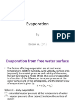 Evaporation: by Brook A. (DR.)