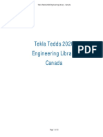 Tedds Engineering Library (CA)