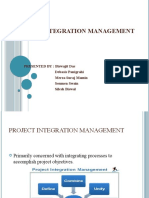 Project Integration Management SPM