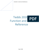 Tedds Function Reference