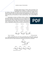 Qualitative Analysis of Carbohydrates