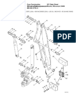 Backhoe - Boom and Swing Tower