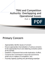 TRAI and Competition Authority