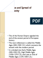 The Rise and Spread of Christianity