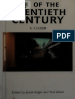 Art of The Twentieth Century A Reader 2003