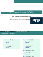 2020 Day6 Functions Recursion Python