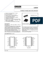 L6234 3 Fazlı Motor Sürücü
