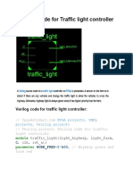 Traffic Light Controller Program