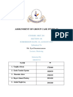 MKT201 Case Study 03 Group 1