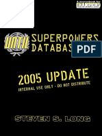 UNTIL Superpowers Database II