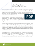 The Face Yoga Method Take Five Years Off Your Face