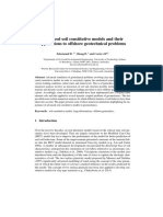 Advanced Soil Constitutive Models and Their Applications To Offshore Geotechnical Problems