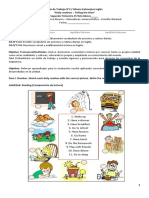 Inglés - 5° Año Básico - Guía N°2