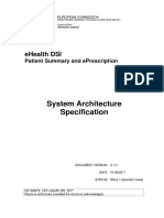 EHealth DSI - System Architecture Specification - v2.1.0