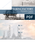 Manufacturing Factory Powerpoint Template