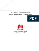 Technical Specification STS-3000K-H1 20kV 50Hz For 200 - 215KTL - V6.0 (France ONLY)