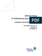 Software House IP-ACM Ethernet Door Module v2: Installation and Configuration Guide