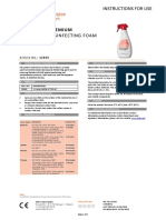 Surfa'Safe Premium: Instructions For Use