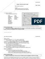 Grade 7 Math Lesson 20: Polynomials Teaching Guide: Lambert G. Quesada - DASNHS - Paranaque