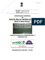 Draft Maintenance Handbook On RRI Siemens