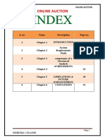 Online Auction Documentation