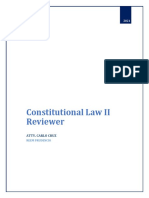 Constitutional Law II Reviewer Prudencio 2021