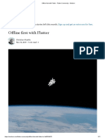 Offline First With Flutter - Flutter Community - Medium