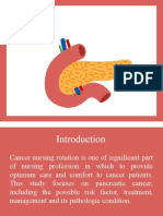 Pancreatic Cancer - Presentation