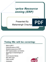 Enterprise Resource Planning (ERP) : Presented By: Makansingh Chauhan