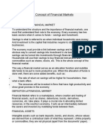 Introduction of Financial Markets and Classification and Composition of Financial Markets