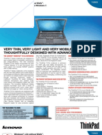 Lenovo ThinkPad T410 Datasheet