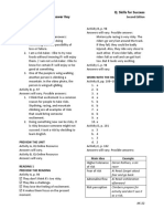 Reading and Writing 3 Q: Skills For Success Unit 5 Student Book Answer Key