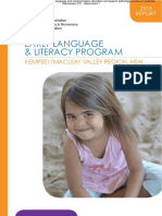 Early Language & Literacy Program: Kempsey/Macleay Valley Region, NSW