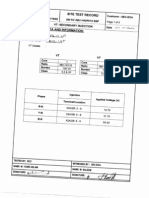 Site Test Record: VT - Secondary Injection: T