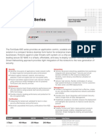 Fortigate 60E Series: Data Sheet