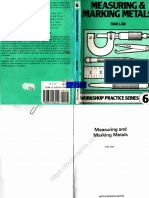 Workshop Practice Series 06 - Measuring and Marking Metals