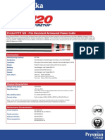 Firetuf FTP 120 - Fire Resistant Armoured Power Cable: Construction